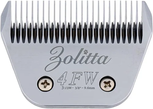 4WF - Cuchilla ancha profesional de alta calidad, accesorio de acero de alto carbono tipo A5 para aseo rápido de perros y gatos