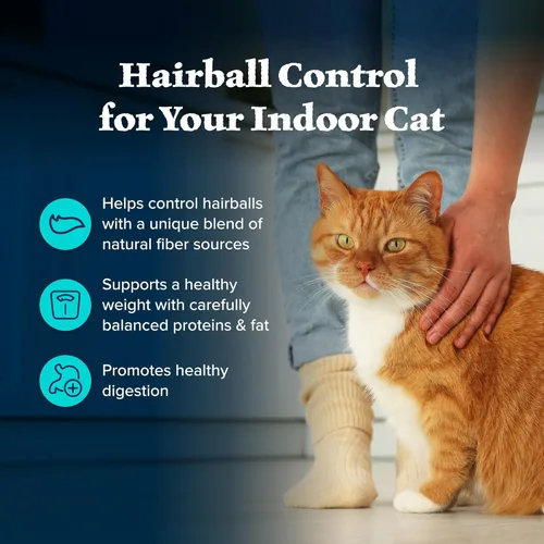 Miniatura 4 de Blue Buffalo Wilderness Natural Hairball Care Alimento seco para gatos de interior, fórmula alta en proteínas y sin granos, pollo, bolsa de 5 libras