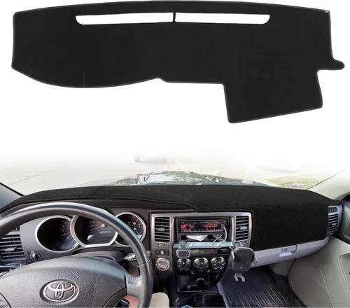 Miniatura 8 de Alfombrilla para tablero de instrumentos compatible con Toyota 4Runner 1996 1997 1998 1999 2000 2001 2002 (Beige)