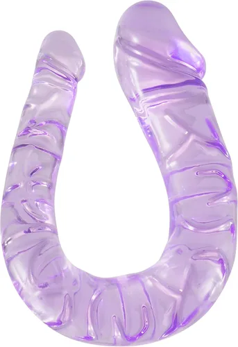 Miniatura 8 de Consolador realista de doble extremo para adultos, lesbianas, consoladores de doble cara para mujeres, impermeable, flexible, doble pene con eje
