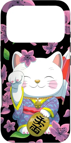 Miniatura 29 de Funda para iPhone 13 Pro Max Japanese Maneki Neko Lucky Cat