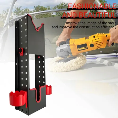 Miniatura 7 de Soporte de pared para pulido, pulidor rotativo para coche, organizador de detalles, organizador de detalles, estante de almacenamiento
