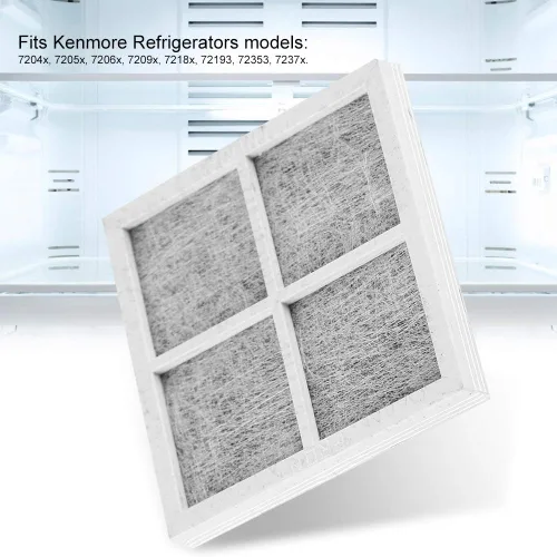 Miniatura 5 de Paquete de 3 filtros de aire AF004, reemplazo de filtro de aire para refrigerador Lt120f, filtro de aire eficiente de carbón activado