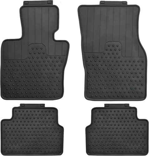Miniatura 13 de Tapetes para el piso del auto a medida para Mini Cooper Countryman F60 2017-2024, de goma negra, protección para todo tipo de clima, revestimiento