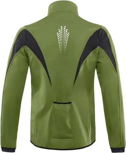 Miniatura 44 de Chaqueta térmica para ciclismo (tejido Softshell, resistente al viento, impermeable, 15K) de ARSUXEO
