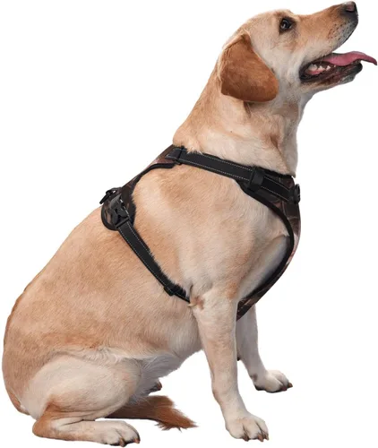 Miniatura 2 de Ray tracing Reflection Dog Harness – No Pull Pet Vest with Reflective Straps and Quick Release Buckles – Breathable Oxford Fabric, Adjustable