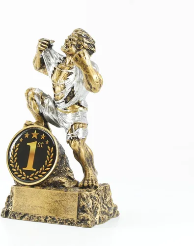 Miniatura 2 de Decade Awards Monster Trophy - 6.75 Inch Tall - Victory Beast Award with 1st or 2nd Place Insert - Engraved Plate on Request 1er lugar