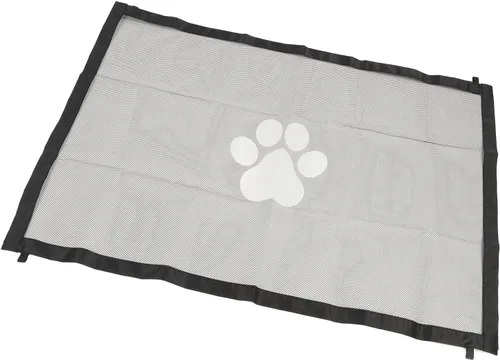 Miniatura 9 de Puerta para mascotas, puerta de perro, plegable, para interiores, para escaleras, puertas, dormitorios, pasillos (S 35.43 pulgadas de diámetro)
