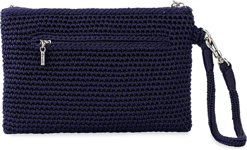 Miniatura 5 de The Sak Vita - Correa de muñeca en ganchillo, correa de muñeca individual y bolsillos para tarjetas