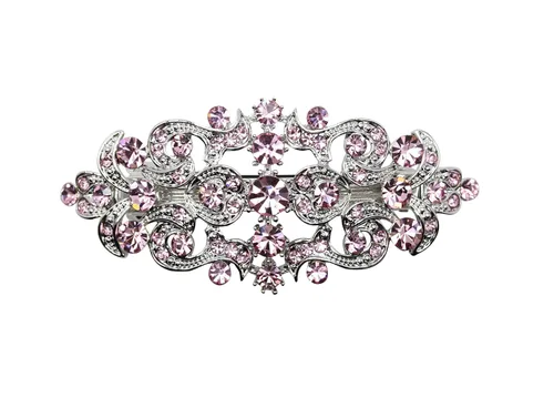 Miniatura 32 de Faship Precioso pasador floral de cristal AB Rhinestone