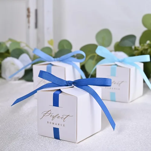 Miniatura 6 de Cinta de grogrén azul real de 3/8 pulgadas x 50 yardas, cinta azul real para envolver, corona, baby shower y otros proyectos