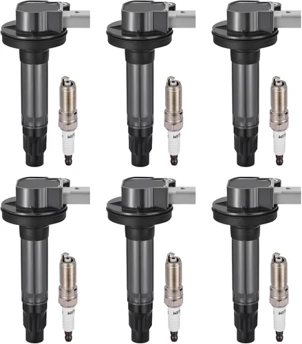Miniatura 52 de BDFHYK Paquete de bobinas de encendido UF-735 y bujías de iridio SP539 compatibles con Fusion 1.5L L4 2014-2020 Escape 1.5L L4 2017-2019 DS7Z12029A