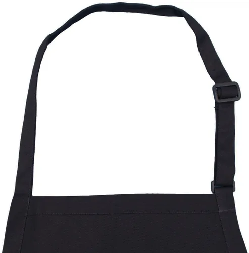 Miniatura 7 de Voila - Delantales de cocina para mujeres y hombres, negro, ajustable, dos bolsillos delanteros, divertido y lindo delantal de cocina francesa