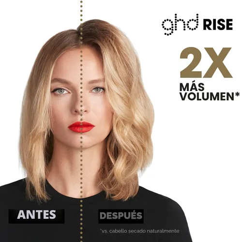 Miniatura 4 de ghd Rise Cepillo Caliente Voluminizador - Cepillo caliente profesional de 1.25” para cabello seco con elevación máxima de la raíz, 2x volumen
