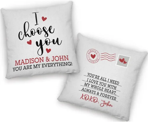 Miniatura 12 de Almohada personalizada: almohada personalizada con imagen y nombre, incluyendo funda e inserción. Impresión a todo color en ambos lados Funda ultra