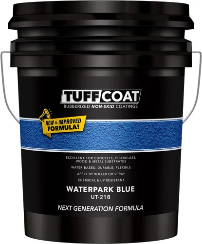 Miniatura 30 de Tuff Coat UT-213 Gris Medio - 5 Galones: Revestimiento sumergible, a base de agua, de goma antideslizante