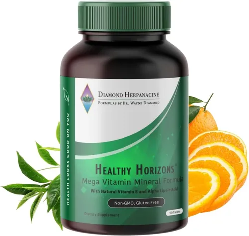 Diamond Healthy Horizons Multivitamínico – Multivitamínico natural para apoyar el alivio del estrés y proporcionar nutrientes esenciales –