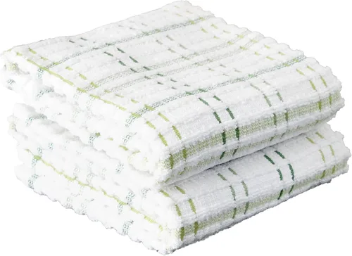 Miniatura 11 de Ritz Royale Collection - Juego de paños de cocina de 100 % algodón peinado, altamente absorbente, 13-3/4 x 12 pulgadas, 3 unidades, grafito sólido