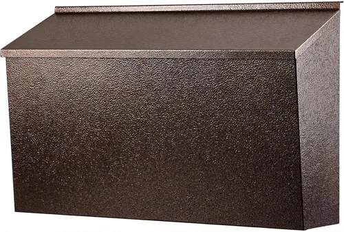 Miniatura 14 de KYODOLED Buzón de pared para casa, buzón de correo de gran capacidad, buzón de metal galvanizado a prueba de óxido, buzones para exteriores, 15.7 x