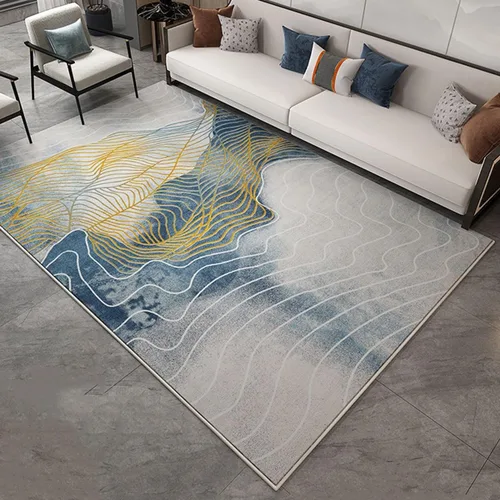 Heated Floor Mats, Graphene Electric Heated Rug, Floor Heating System, Indoor Space Heater with Timer Fast Warm Up Safety Protection, for