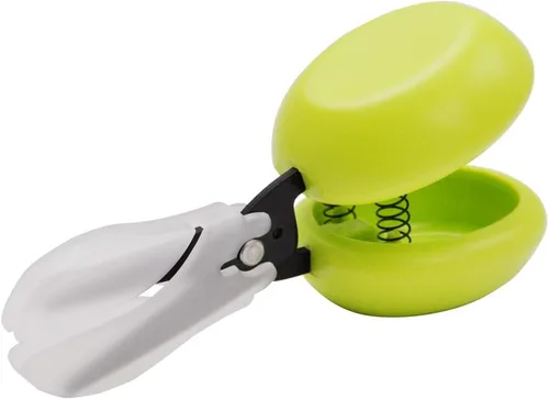 Miniatura 7 de HARAC Tijeras para niños pequeños cargadas con resorte, tijeras de seguridad para niños y niños con necesidades especiales, tijeras de entrenamiento