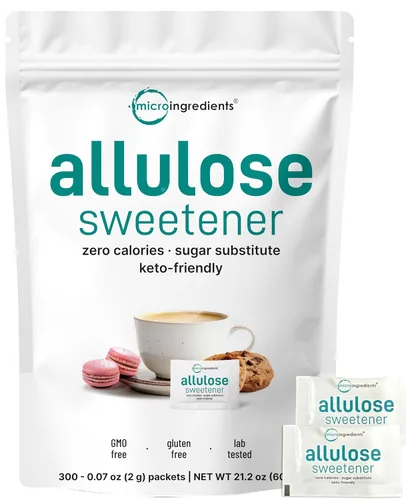 Miniatura 8 de Edulcorante de alulosa, 3 libras (48 onzas), cero calorías, alternativa de azúcar a base de plantas, sin sabor posterior, mejor para café, bebidas