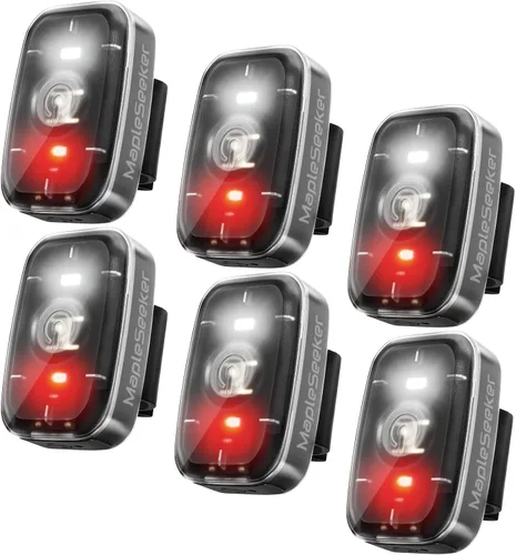 Miniatura 8 de Luz LED de seguridad, luces estroboscópicas con clip para corredores, luz trasera de bicicleta con 5 modos de iluminación, accesorios de alta