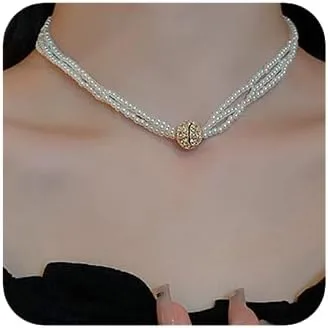 Gargantilla para mujer, estilo vintage, dorada, corta, de imitación, diamantes de imitación, brillantes, de moda, punk, simple, sexy, para