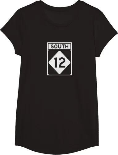 Miniatura 3 de Highway 12 South NC Outer Banks North Carolina Hwy - Camiseta, Negro, S