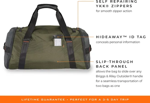 Miniatura 4 de Briggs & Riley Bolsa de lona, Hunter), ZXD175-23