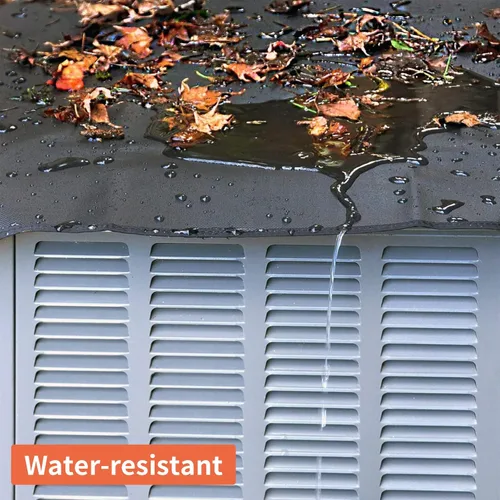 Miniatura 7 de Cubiertas de Aire Acondicionado Qualward para Unidades Externas, Cubierta de CA para Unidad Central al Aire Libre Resistente al Agua de Alta