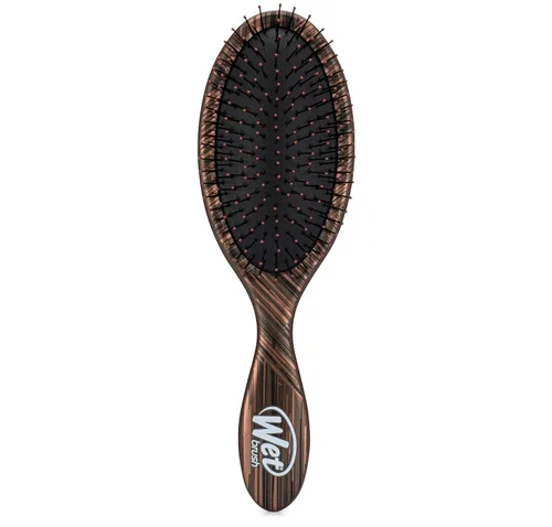Miniatura 5 de Wet Brush Cepillo desenredante original, neutro (vórtice con brillantina), cerdas IntelliFlex ultrasuaves, cepillo desenredante que se desliza a