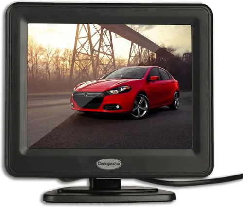 Miniatura 2 de Solo monitor de cámara de respaldo - Pantalla de cámara de respaldo de imagen HD de 3.5 pulgadas para autos, camiones, SUVs, camionetas, casas