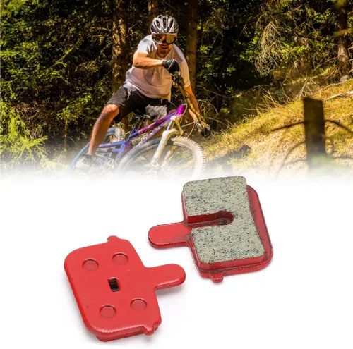 Miniatura 7 de DJDK Pastillas de freno de bicicleta, pastillas de freno de disco de bicicleta, 8 piezas, pastillas de freno de resina duradera, reemplazo de freno