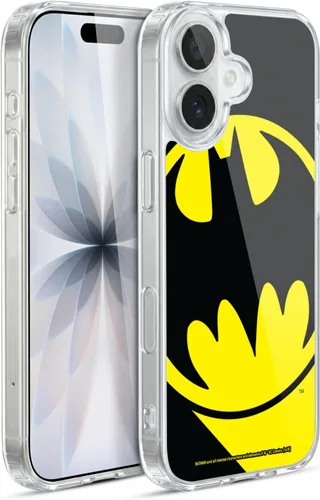 Miniatura 285 de Head Case Designs Funda de gel con licencia oficial de Batman DC Comics Bat Signal Logos [protección de grado militar] compatible con Apple iPhone 7