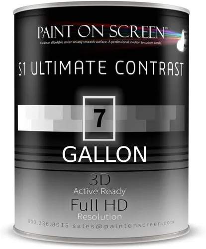 Miniatura 7 de Pintura para Proyector de Pantalla Paint on Screen Pintura de Pantalla de Proyector de Capa Única de Proyección Corta para Claridad Perfecta