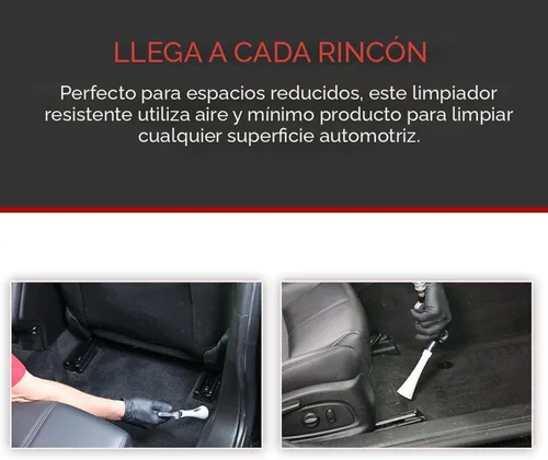 Miniatura 6 de HI-TECH - Pistola de limpieza de aire Vortex II – Herramienta profesional de detalle automático para limpieza profunda de interiores y exteriores