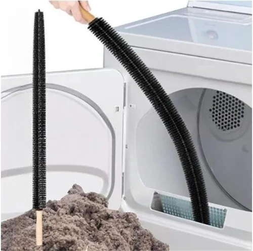 Miniatura 6 de Secadora de ropa, cepillo limpiador de trampa de ventilación de pelusa, escape eléctrico de prevención de incendios a gas (29.5 pulgadas)