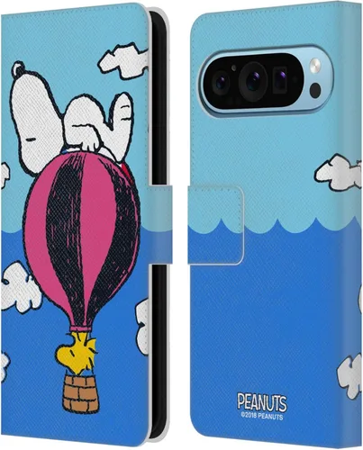 Miniatura 86 de Head Case Designs Officially Licensed Peanuts Snoopy & Woodstock 2 Halfs and Laughs Leather Wallet Case Compatible with Google Pixel 8 Snoopy