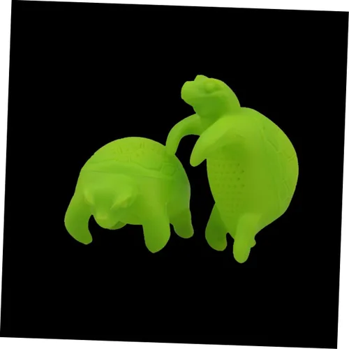 Miniatura 3 de SHOWERORO Colador de malla fina Colador de silicona de té de silicona Infusor de té animal lindo Infusor de té animal Filtro de té