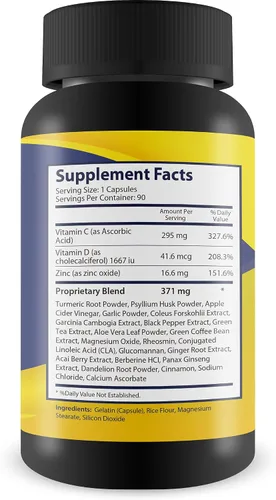 Miniatura 2 de Keto Maxx Cleanse 3X - Limpiador apto para dietas cetogénicas - Suministro para 90 días - Apoyo de limpieza y desintoxicación - Ayuda a eliminar