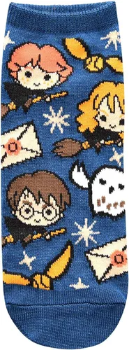 Miniatura 4 de Harry Potter Dobby Luna Lovegood Hedwig - Calcetines de tobillo para mujer, 5 unidades, talla 4-10
