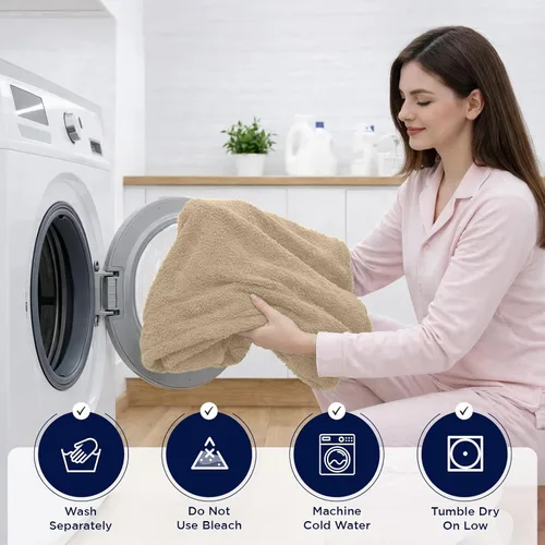 Miniatura 206 de DAN RIVER Paquete de 2 sábanas de baño de 35x70 pulgadas, sábanas de baño jumbo acanaladas para adultos, toallas grandes gruesas y absorbentes