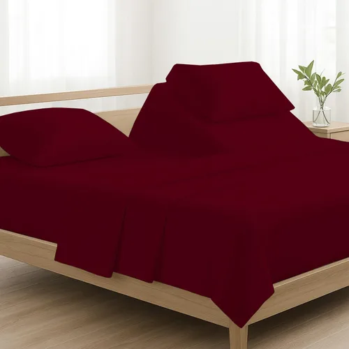 Miniatura 17 de 4 piezas de lujo Split Top Queen 100% algodón egipcio de 800 hilos (ajustable, parte superior flexible tamaño queen) sábanas divididas de 28