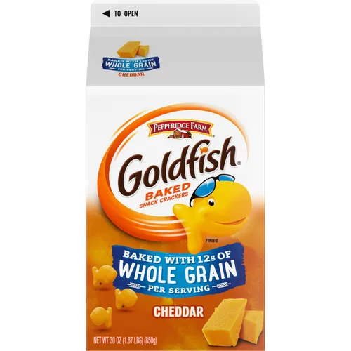 Miniatura 17 de Pepperidge Farm Goldfish Graham gigante de grano entero, vainilla, 0.9 onzas, paquete de 300