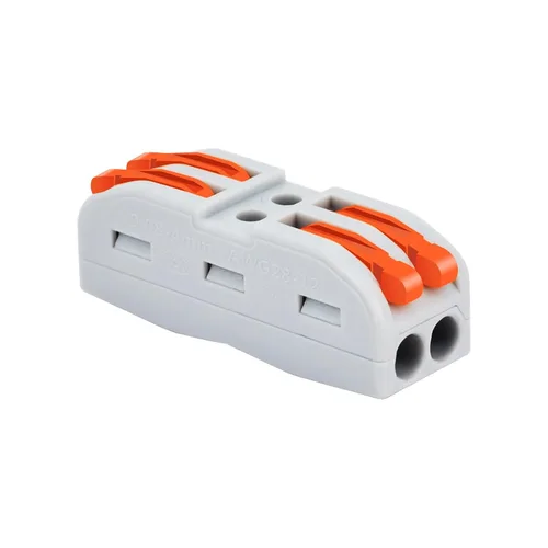 Miniatura 29 de Nineleaf Conectores de cable de palanca, conectores compactos de empalme de alambre en línea, terminales eléctricos modulares reutilizables 1 en 1