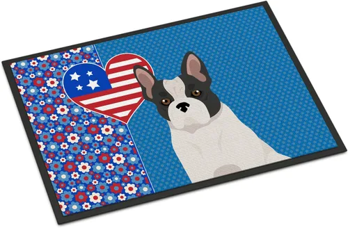 Miniatura 82 de Caroline's Treasures WDK5119JMAT Airedale Terrier USA - Tapete para interiores o exteriores, 24 x 36 pulgadas, tapete para puerta delantera