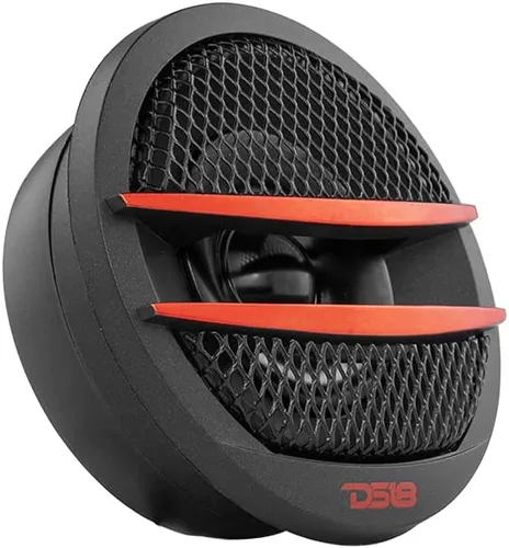 Miniatura 8 de DS18 Paquete de altavoces para puerta de automóvil, 4 altavoces coaxiales de 6.5 de 2 vías con parrillas, 150 vatios de pico y 4 x 2 tweeter PEI