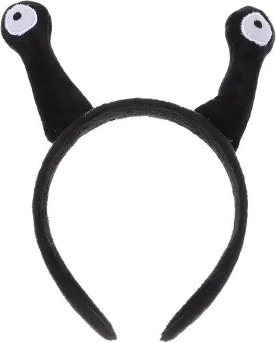 Beaupretty Snail Headband Snail Eyes Headpieces Plush Animal Headwear Antenna Hair Hoop Halloween Christmas Hair Accessory
