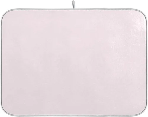 Miniatura 29 de Tapete de secado de platos grande de terracota Xl para platos, accesorios de cocina, mostrador de microfibra, escurridor de platos, resistente al